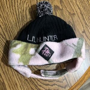 Lil Hunter Camo Pink Hat Toddler Baby Girl